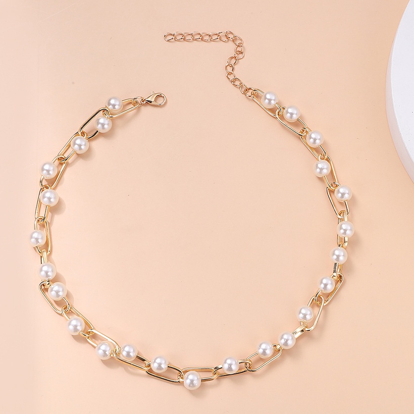 Bijoux Fantaisie Parures Bijoux | Nouveau Bracelet De Perles De Conception De Niche Coren Simple Chane De Chandail Court En Gros - GA17306