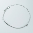 fashion trend pearl stitching heart star titanium steel necklace simple niche design necklacepicture9