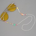 Bohemian Rainbow Personalized Glass Rice Beads HandBeaded Smiley Summer Beach Sunglasses Chainpicture12