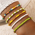 ethnic style multilayer bracelet bohemian style hit color beads color bracelet 5 piece setpicture11