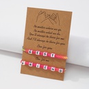 Braided Color Letter Adjustable Braceletpicture10
