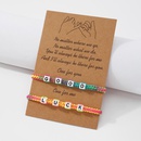Braided Color Letter Adjustable Braceletpicture13