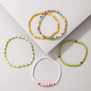 ethnic style multilayer bracelet bohemian style hit color beads color bracelet 5 piece setpicture8
