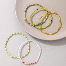 ethnic style multilayer bracelet bohemian style hit color beads color bracelet 5 piece setpicture9