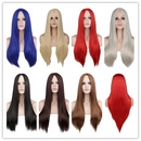Europische und amerikanische Percken Damen langes glattes Haar Cos Farbe Percke Grohandelpicture11