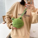 cartoon cute frog toy backpack messenger bagpicture5