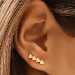 European and American fashion personality irregular shape earrings