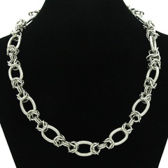 Fashion stitching chain alloy necklace wholesale