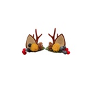 New Christmas Elk Hairpin Hair Accessories Cartoon Duckbill Clip Antlers Christmas Tree Hairpin Headdresspicture16