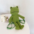 cartoon cute frog toy backpack messenger bagpicture9