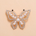 Tendance corenne jolie broche mode simple rtro luxe exquise broche papillon perlepicture8