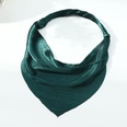 nouveau bandeau foulard triangle en mousseline de soie de couleur unie bandeau simple foulard bandeau lastiquepicture18