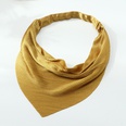 nouveau bandeau foulard triangle en mousseline de soie de couleur unie bandeau simple foulard bandeau lastiquepicture20