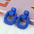 Klein blue earrings Korean version of geometric pendant earringspicture33