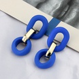 Klein blue earrings Korean version of geometric pendant earringspicture35