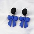 Klein blue earrings Korean version of geometric pendant earringspicture45