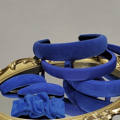 bandeau bleu épingle à cheveux nouveaux accessoires pour cheveux bandeau bleu clip latéral