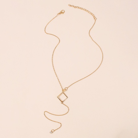 Creative Simple Long Tassel Necklace's discount tags