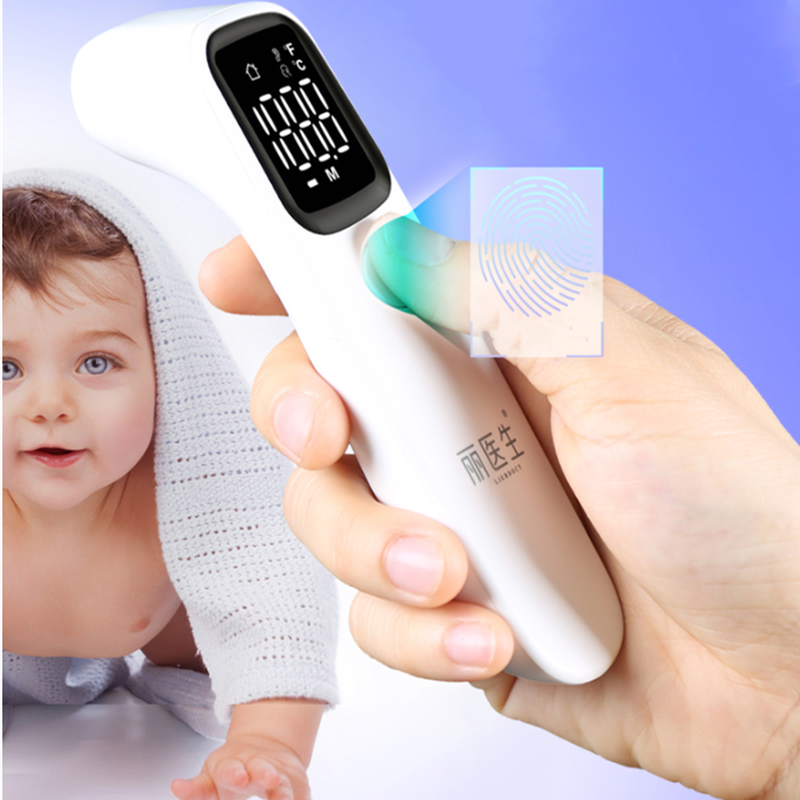 Forehead Thermometer Non Contact Infrared Thermometer Body Temperature Fever Digital Measure Tool for Baby Adult NHAT203772