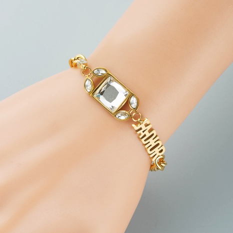 Accessoires de bracelet de diamant de mode européenne et américaine en gros NHLN494388's discount tags
