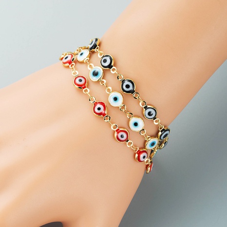 bracelet oeil de démon bracelet mauvais œil mode tendance bracelet NHLN494396's discount tags