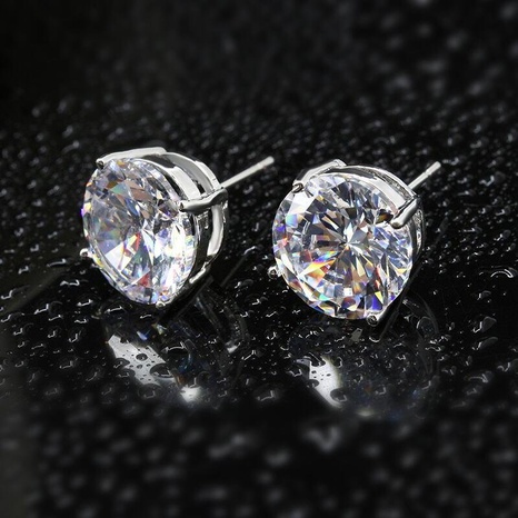 Korean fashion ear jewelry rhinestones earrings wholesale NHDP494406's discount tags