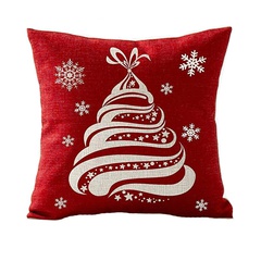 Fashion Linen Christmas Pillowcase