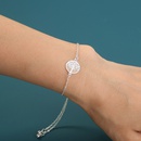new fashion simple metal tree of life bracelet anklet creative luminous accessories wholesalepicture15