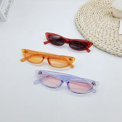 European and American retro small frame sunglasses simple cat eye shade trend sunglasses