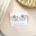 new crystal heart asymmetrical leaf pendant earrings wholesalepicture18