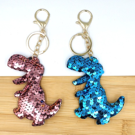 Reflective Fish Scale Sequin Keychain Dinosaur Bag Pendant Ornaments NHDI496172's discount tags