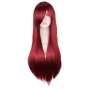 Cosplay Percke Farbe lange glatte Haare Percke Anime Percke 80CMpicture24