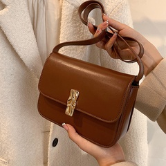 autumn and winter new trendy wild messenger bag texture fashion one-shoulder small square bag