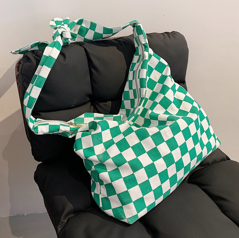 Sacs  main simples de grande capacit nouveau sac en toile tendance sac  bandoulire grand sac seau en treillis