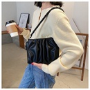 bolsos de textura versin coreana cadena de moda bolso de axila con un solo hombro bolso plegablepicture10