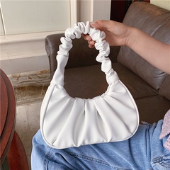 new fashion ins shoulder bag summer fashion cloud fold bag