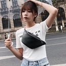 new trendy fashion simple waist bag Korean version chest bag messenger bagpicture7