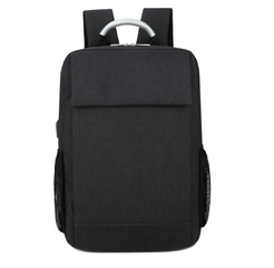 New Oxford cloth solid color backpack student school bag business computer bag backpack