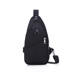 Chest bag male Korean canvas casual bag small backpack fashion shoulder bag messenger bag