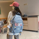 Schoolbag female large capacity college students junior high school students high school students new Korean version of the backpackpicture9