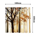 freehand drawing polyester 180mm width shower curtain printing curtainpicture7