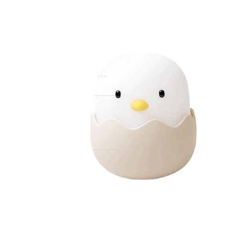 Creative eggshell chicken night light bedroom charging pat silicone lamp  NHYJA498526's discount tags