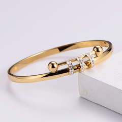 Fashion Geometric Stainless Steel Material Bracelet