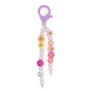 Go2boho New Ins Bohemian Rainbow Bead Acrylic Imitation Pearl Bag Small Keychain Pendantpicture11