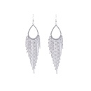 Fashionable Exaggerated Rhinestone Long Tassel Earrings European and American Ins Refined Grace HighGrade Personality Affordable Luxury Earrings for Womenpicture11