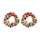 Christmas earrings European and American fashion rhinestone jewelry alloy diamond earringspicture7