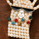 European and American fashion creative new diamondstudded pearl earrings wholesalepicture6