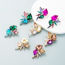 exaggerated fashion glass diamond earrings female trend full diamond earrings wholesalepicture10