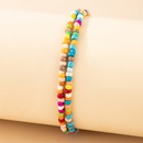 Bohemian Color Rice Bead Multilayer Anklet Ethnic Style Beaded Double Layer Ankletpicture10
