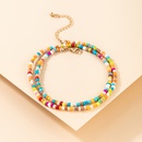 Bohemian Color Rice Bead Multilayer Anklet Ethnic Style Beaded Double Layer Ankletpicture12